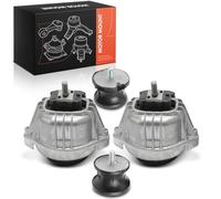 Frankberg 4x Juego de soportes del motor y de la transmisión Delantero Compatible con Serie 1 cderio E88 3.0L 2008-2013 Serie 1 Coupé E82 3.0L 2007-2013 Serie 3 E90 3.0L 2006-2011 Replace# 6799331
