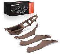 Frankberg 4x Manilla interior Panel de interruptores de la ventana del coche Interior Compatible con Serie 5 F10 Serie 5 Touring F11 Replace# 51417225859 51417261929