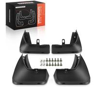 Frankberg 4x Protectores contra salpicaduras GuardaBarros Delantero izquierda y derecha Parte trasera Izquierda y derecha Compatible con Serie 3 Compact E46 Serie 3 Touring E46 Serie 3 E46 31998-2006