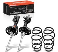 Frankberg 4x Resorte del chasis + 2x Amortiguadores + 2x Resorte del chasis + 2x Amortiguadores Compatible con CX-5 GH KE 2.2 D AWD 2.2 D 2012-2017 Replace# KF6934900,72978