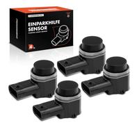 Frankberg 4x Sensor de aparcamiento PDC Compatible con Golf VI 5K1 Fabia II 542 Ibiza IV 6J5 6P1 Golf Plus 521 5M1 Golf VI Variante AJ5 Replace# 1S0919275C