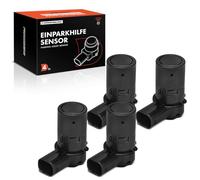 Frankberg 4x Sensor de aparcamiento PDC Delantero Trasera 3-Polos Compatible con C-Max Focus II Focus II Turnier XF XF Sportbrake XJ XK 9-5 Replace# 12758870