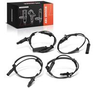 Frankberg 4x Sensor de velocidad de ruedas Sensor ABS 2 Polos Compatible con X1 F48 2 Active Tourer F45 2 Gran Tourer F46 M.i.n.i Countryman F60 X2 F39 Replace# 0265008849
