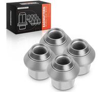 Frankberg 4x Tuerca de rueda Cojinete Compatible con Focus Turnier DNW Focus DAW DBW Fiesta V JD JH Fusion JU KA RB Replace# 91AB1K024AC