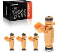 Frankberg 4x Válvulas de inyección Tobera de inyección Compatible con 206+ 2L 2M 1.1 Qubo 225 1.4 207 WA WC 1.4 207 SW WK 1.4 Nemo Touring 1.4 Replace# 0280156427,1984H6