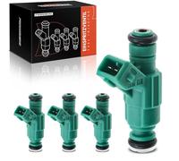 Frankberg 4x Válvulas de inyección Tobera de inyección Compatible con 206 CC 2D 1.6 16V Berlingo/Berlingo First MPV GFK GJK MF 1.6 16V 307 CC 3B 1.6 16V 1007 KM 1.6 16V Xsara N1 1.6 16V 0280156318