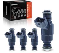 Frankberg 4x Válvulas de inyección Tobera de inyección Compatible con i10 PA 1.1 Picanto SA 1.1 Picanto SA 1.0 i10 PA 1.1 LPG Replace# 3534002210,0280156461