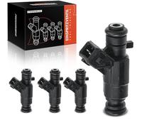 Frankberg 4x Válvulas de inyección Tobera de inyección Compatible con L.u.p.o 6E1 6X1 1.0 Arosa 6H1 1.0 Ibiza II 6K1 1.0i Polo 6N1 50 1.0 Replace# 030906031E,0280155731