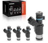 Frankberg 4x Válvulas de inyección Tobera de inyección Gasolina Compatible con C3 I FC FN 1.4L 206 Compacto 2A/C 1.4L C2 JM 1.4L Berlingo/Berlingo First MPV GFK GJK MF 1.4L 1007 KM 1.4L 348001