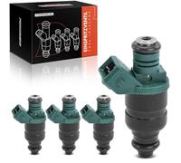 Frankberg 4x Válvulas de inyección Tobera de inyección Gasolina Compatible con Golf IV 1J1 1.6L A3 8L1 1.6L Golf IV cabrio 1E7 2.0L Golf IV Variante 1J5 1.6L B.o.r.a 1J2 1.6L Replace# 037906031AA