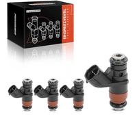 Frankberg 4x Válvulas de inyección Tobera de inyección Gasolina Compatible con Golf IV Variante 1J5 1.6L B.o.r.a 1J2 1.6L B.o.r.a Variante 1J6 1.6L Toledo II 1M2 1.6L Fabia I 6Y2 1.4L 036906031L