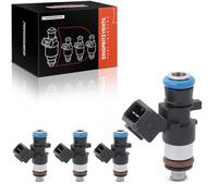 Frankberg 4x Válvulas de inyección Tobera de inyección Gasolina Compatible con Twingo II CN0 1.2L Clio IV BH 1.2L S.a.n.d.e.r.o II 1.2L Modus/Grand Modus F/JP0 1.2L Kangoo KC0/1 1.2L 8200292590