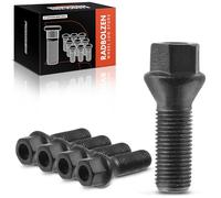 Frankberg 5 pernos de rueda delantera y trasera M14 x 1,5, compatible con 7 E65, E66, E67, X3, E83, todos los motores 2001-2011, 36136781152