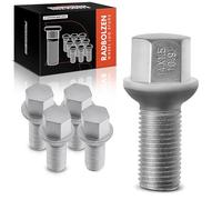 Frankberg 5 tornillos de rueda Tornillo de rueda 0009904907 | Compatible con: Clase M W166, Clase B W246, CLK Cabriolet A209, Clase B W246 W242, Clase GL X166, Clase B W245