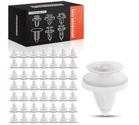 Frankberg 50 clips de fijación para revestimiento de puerta de nailon compatible con Almera Murano NP300 Navara D40 Pathfinder II P.a.t.r.o.l GR V Wagon Y Primera Replace # 849150W000