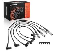 Frankberg 5x Juego de cables de encendido Gasolina Compatible con 123 T-Model S123 2.3L 123 Berlina W123 2.3L G-Modell W463 2.3L 124 Coupé C124 2.3L 123 T-Model S123 2.0L Replace# 1021502018