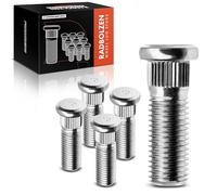 Frankberg 5x Perno de rueda Tornillo de rueda Delantero Trasero Compatible con A,u,r,i,s A,v,e,n,s,i,s Camry Carina Celica Corolla Crown Dyna Hilux Land Cruiser Yaris 1980-2019 Replace# 9094202049