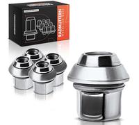 Frankberg 5x Tuerca de rueda Delantero Trasera Compatible con C-Max Capri III Cougar Escort Fiesta Focus Fusion Granada KA Mondeo Scorpio Sierra Transit 1981-2021 31329645