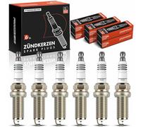 Frankberg 6 bujías compatibles con XC60 156 3.0L 3.2L 2008-2017 Focus II DA DP HCP 2.5L 2009-2011 Forester SG 2.0L 2.5L 2003-2008 Replace# ILFR6B
