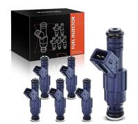 Frankberg 6 válvulas de inyección de inyectores compatibles con Astra F T92 Omega B V94 Vectra B J96 9-5 YS3E 1.6L-3.0L 1994-2004 0280155712