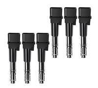 Frankberg 6x Bobina de encendido Módulo de encendido Compatible con Galaxy WGR Golf IV 1J1 1J5 2000-2006 Toledo B.o.r.a New Beetle S.h.a.r.a.n A.l.h.a.m.b.r.a Sustituir# 022905100A