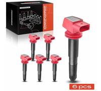 Frankberg 6x Bobinas de encendido Compatible con C.a.y.e.n.n.e 9PA S 4.8 P.a.n.a.m.e.r.a 970 4.8 4S P.a.n.a.m.e.r.a 970 4.8 GTS C.a.y.e.n.n.e 9PA Turbo S 4.8 P.a.n.a.m.e.r.a 970 4.8 Turbo 94860210406