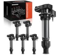 Frankberg 6x Bobinas de encendido Gasolina Compatible con Captiva C100 C140 3.2L Insignia A Berlina G09 2.8L Insignia A G09 2.8L Antara L07 3.2L Grand Vitara II JT TD TE 3.2L 12590990