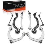 Frankberg 6x Brazo transversal + 2x Barra de acoplamiento Compatible con X5 E70 X6 E71 E72 Replace# 31126771894