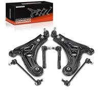 Frankberg 6x Brazo transversal eje Delantero izquierdo derecho Compatible con Kalos KLAS Aveo/Kalos Compacto T200 Aveo/Kalos Compacto T250 T255 Aveo/Kalos Berlina T250 T255 Kalos Berlina KLAS 96870466