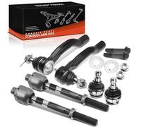 Frankberg 6x Juego de brazos transversales Eje delantero Compatible con N.i.s.s.a.n NP300 Navara D40 2.5L-3.0L 2005-2024 Replace# 54500EA000