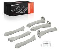 Frankberg 6x Manija de puerta interior trasera izquierda gris plata