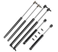 Frankberg 6x Resorte de gas Maletero Capó de motor Ventana trasera Compatible con Grand Cherokee WG WJ Todos los Motores SUV 1999-2004 Sustituir# 55136761AA