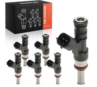 Frankberg 6x Válvulas de inyección Compatible con TT 8J3 3.2 V6 quattr.o A3 Sportback 8PA 3.2 V6 quattr.o TT Roadst.e.r 8J9 3.2 V6 quattr.o E.O.S 1F7 1F8 3.2 V6 Golf V 1K1 3.2 R32 4.moti.o.n 85212262