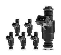 Frankberg 6x Válvulas de inyección Tobera de inyección Gasolina Compatible con Passa.t Variante 3B6 2.8L A4 Avant 8D5 2.8L A6 Avant 4B5 4B6 2.8L A6 4B2 4B4 2.8L Passa.t Variante 3B5 2.8L 078133551AB