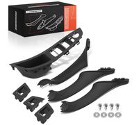 Frankberg 7x Manilla interior Panel de interruptores de la ventana del coche Interior Negro Compatible con Serie 5 F10 Serie 5 F10 F18 Serie 5 Touring F11 Replace# 51417225873