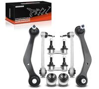 Frankberg 8x Brazo guía transversal Barras de Acoplamienton Hinterachslager Trasera Compatible con X5 E53 3.0d 3.0i 4.4i 4.6is 4.8is 2000-2006 Sustituir# 33326770860