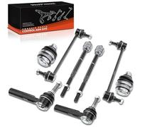 Frankberg 8x Juego de brazos transversales Eje delantero Compatible con Caliber 1.8L-2.4L 2007-2012 Compass MK49 2.0L-2.4L 2007-2017 Replace# 5105041AB