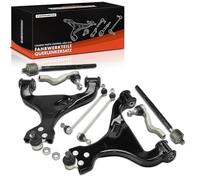 Frankberg 8x Juego de brazos transversales Eje delantero izquierdo derecho Compatible con Viano W639 2.1L-3.7L 2003-2013 Vito Bus W639 2.1L-3.7L 2003-2014 Replace# 6393300410