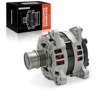 Frankberg Alternador Alternador con Polea de Rueda Libre Compatible con A3 8V1 8VK Q3 8UB 8UG F3B Ibiza IV 6J5 6P1 Leon 5F1 Fabia III NJ3 Golf VII 5G1 BE1 BE2 BQ1 Polo Van 6R Replace# 04C903023L