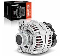 Frankberg Alternador Alternador con Polea de Rueda Libre Compatible con Golf VI 5K1 1.6L T.i.g.u.a.n 5N 1.4L T.i.g.u.a.n 5N 2.0L Golf VI 5K1 2.0L T.o.u.r.a.n 1T1 1T2 1.4L Replace# 0124525062