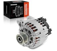 Frankberg Alternador con Polea de Rueda Libre Compatible con O.c.t.a.v.i.a III Combi 5E5 5E6 2.0L T.i.g.u.a.n AD1 AX1 2.0L Golf VII 5G1 BE1 BE2 BQ1 1.4L Golf VII 5G1 BE1 BE2 BQ1 2.0L 3L903023J