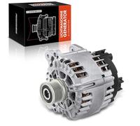 Frankberg Alternador con Polea de Rueda Libre Compatible con Passa.t Variante 3G5 CB5 2.0L O.c.t.a.v.i.a III Combi 5E5 5E6 2.0L T.i.g.u.a.n AD1 AX1 2.0L Golf VII 5G1 BE1 BE2 BQ1 2.0L 03G903016E