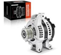 Frankberg Alternador con Polea de Rueda Libre Diesel Compatible con R.A.V 4 III A3 2.2L C.o.r.o.l.l.a Verso R1 ZER ZZE12 2.2L Aven.s.i.s Touring T27 2.0L Aven.s.i.s Station Wagon T25 2.2L 27060-0R080