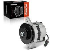 Frankberg Alternador Generador 55A con Polea de Correa Compatible con Bobcat Skid Steer Loader 753L 763 763C 763F 763G Replace# 6632211