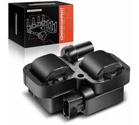 Frankberg Bobina de encendido bujía | Compatible con: Autobús Vito W639, Viano W639, CLK C208, Clase E Modelo T S210, SLK R171, Coupé Clase S C215