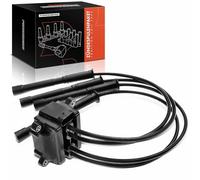 Frankberg Bobinas de encendido Compatible con Clio III BR0/1 CR0/1 1.2 16V Twingo I C06 1.2 16V Replace# 8200713680,8200702693