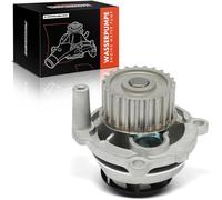 Frankberg Bomba de agua compatible con A3 8L1 8P1 8P7 8PA 1.6L-2.0L 1996-2012 A4 8D2 8E2 8EC 8ED 8E5 8H7 8HE B5 B6 B7 1.6L-2.0L 1994-2008 A6 4 B2 C5 Repuesto de gasolina 4B5 2.0L 2001-2005 #