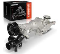 Frankberg Bomba de agua de refrigerante bomba compatible con Clase C W205 Clase C T-Model S205 GLC X253 Clase E T-Model S213 Clase E W213 SLK R172 SLC R172 Replace# 2742000307