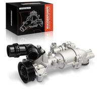 Frankberg Bomba de agua de refrigerante bomba compatible con GLK Clase X204 Clase E T-Model S212 Clase C W205 Clase C Modelo T S205 GLC X253 Clase E W212 Replace# 2742001000
