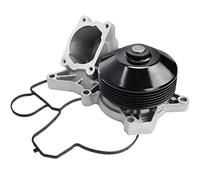 Frankberg Bomba de agua refrigerante compatible con 1er E81 E87 3er E90 E93 E92 E91 5er E60 E61 X1 E84 X3 E83 2.0L 2004-2015 11517807311